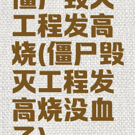 僵尸毁灭工程发高烧(僵尸毁灭工程发高烧没血了)