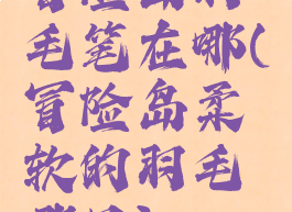 冒险岛羽毛笔在哪(冒险岛柔软的羽毛哪里)