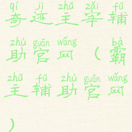 奇迹主宰辅助官网(霸主辅助官网)
