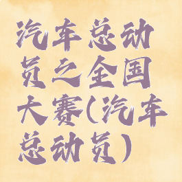汽车总动员之全国大赛(汽车总动员)