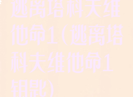 逃离塔科夫维他命1(逃离塔科夫维他命1钥匙)