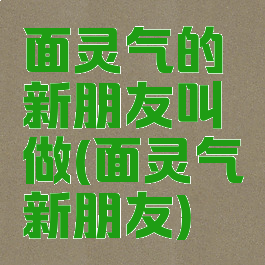 面灵气的新朋友叫做(面灵气新朋友)